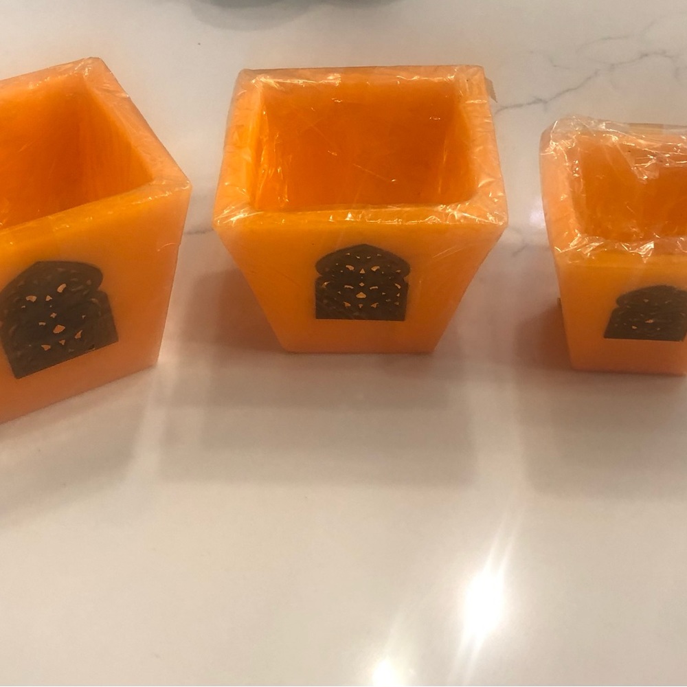 Moroccan set candleholders